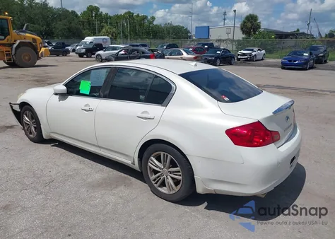 2012 Infiniti G25 Journey из США, поврежденный, VIN JN1DV6AP4CM811110